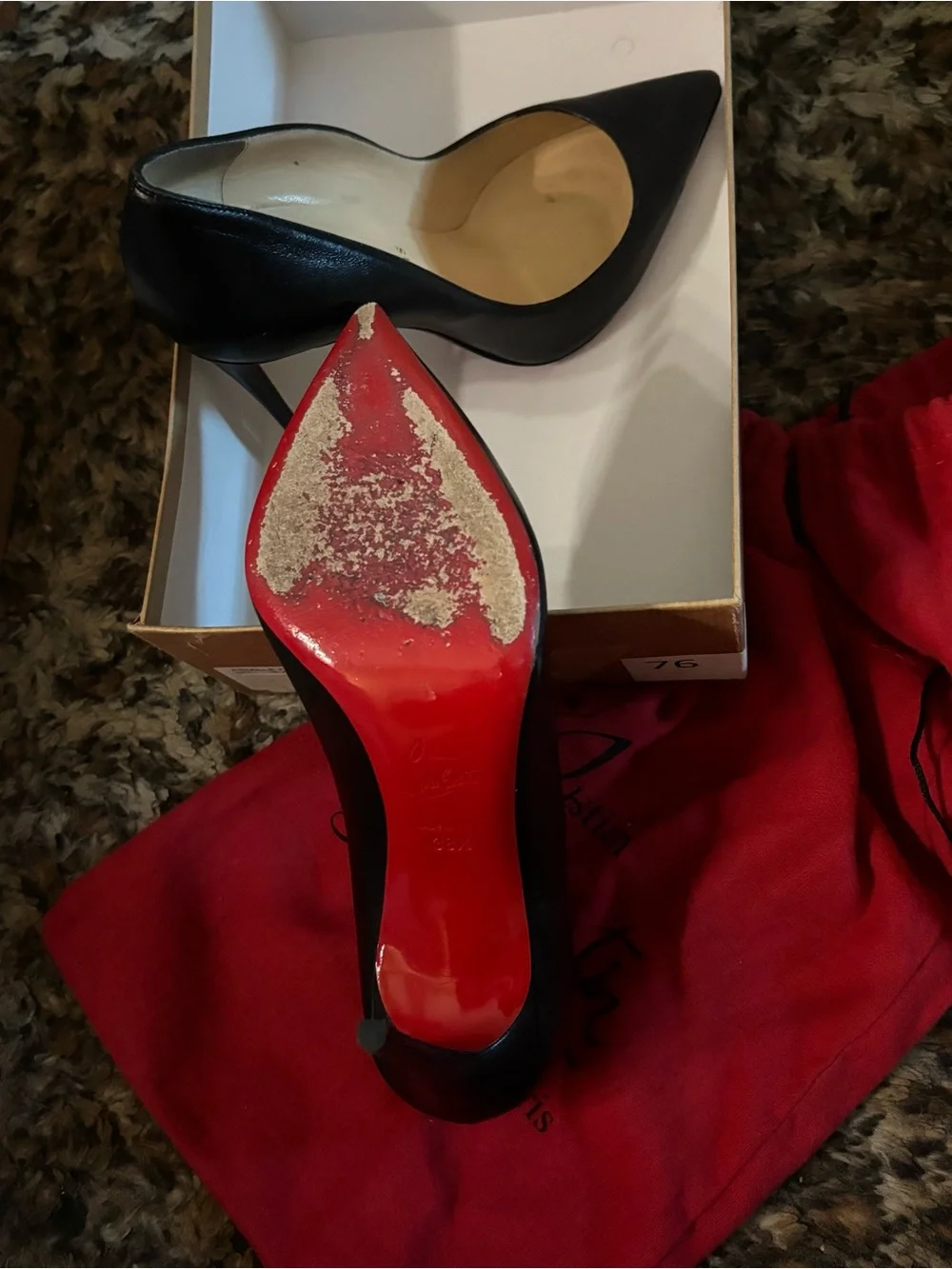 Christian Louboutin pigalle 100 nappa pump